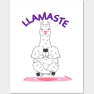 LLAMASTE Posters and Art